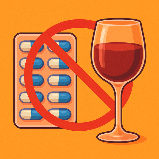 ¿Por qué no debes mezclar antibióticos con alcohol?