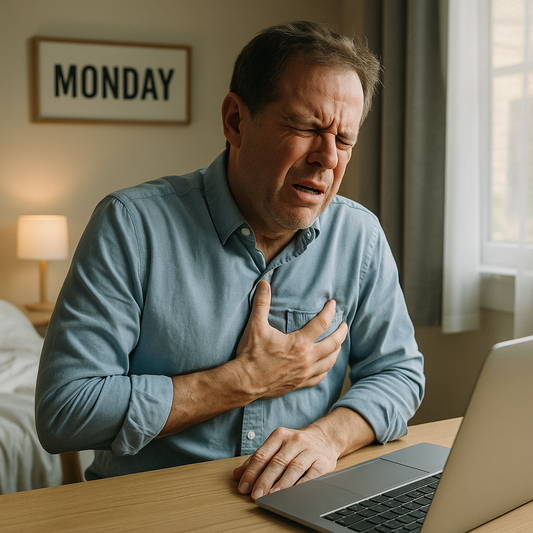 ¿Sabías que el lunes por la mañana es cuando más infartos hay?