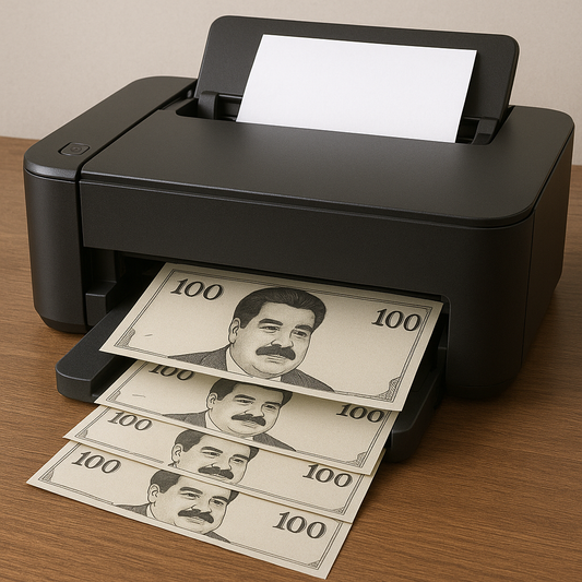 ¿Por qué es mala idea imprimir dinero?