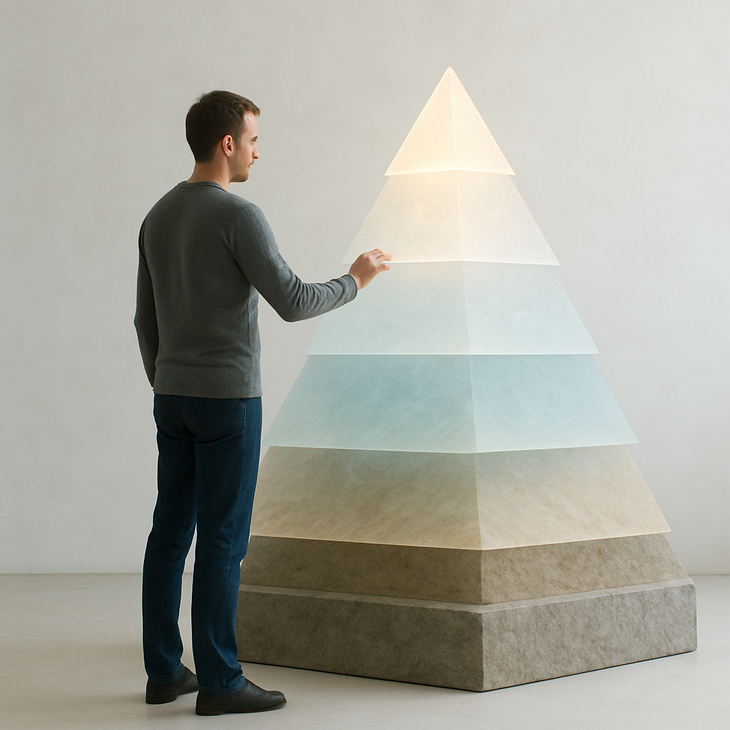 La pirámide de Maslow: una idea simple que intenta explicar por qué hacemos lo que hacemos