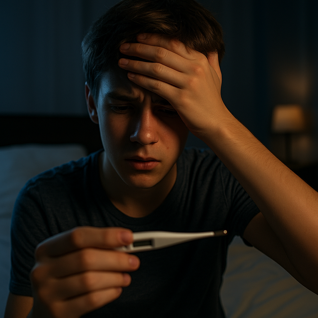 ¿Qué es la fiebre y por qué es más alta cuando anochece?